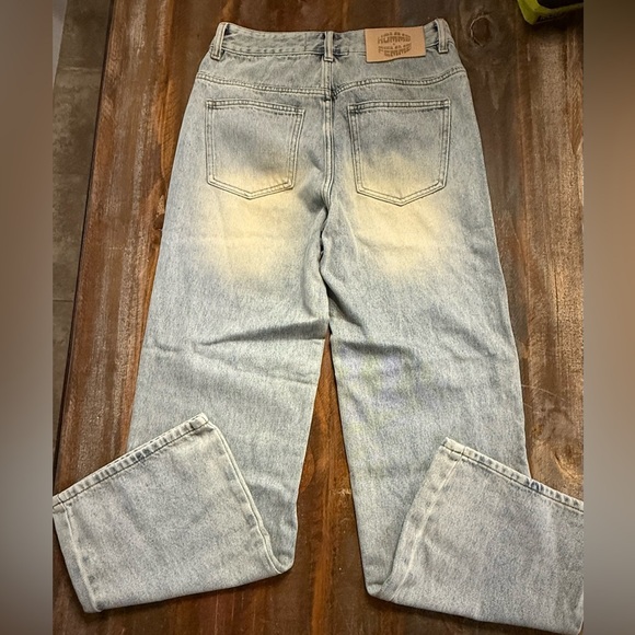 Homme +Femme Band Denim‎ Stone Wash Jeans NWT - Picture 6 of 6